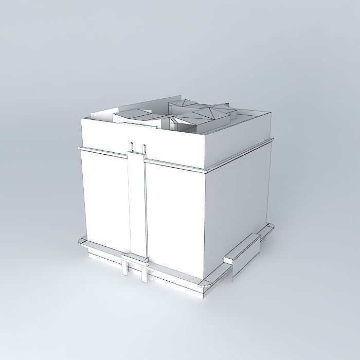 Trade Palace Federasul Free 3D model_4