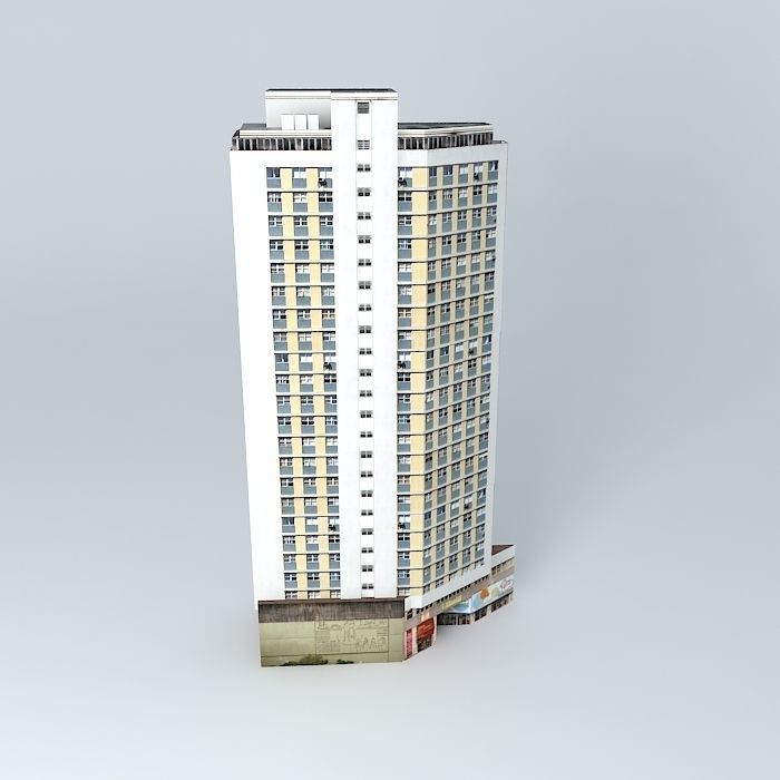 Building Palace Italy Free 3D model_2