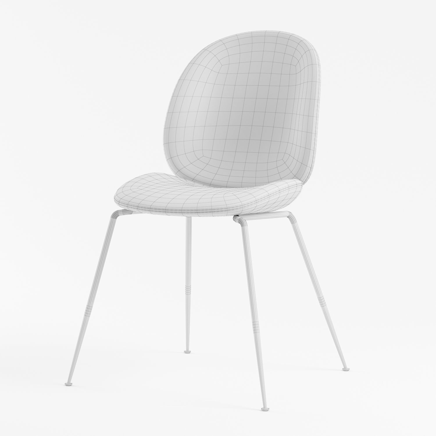 Gubi Beetle Chair 3D model_27