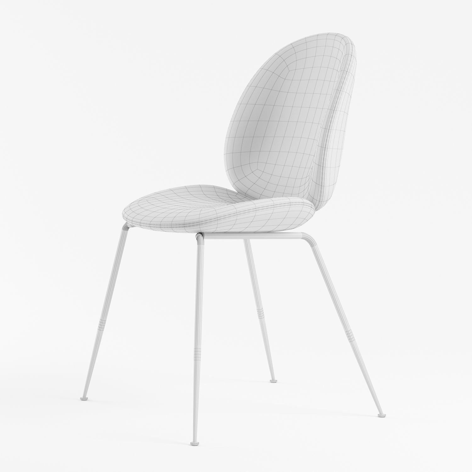 Gubi Beetle Chair 3D model_26
