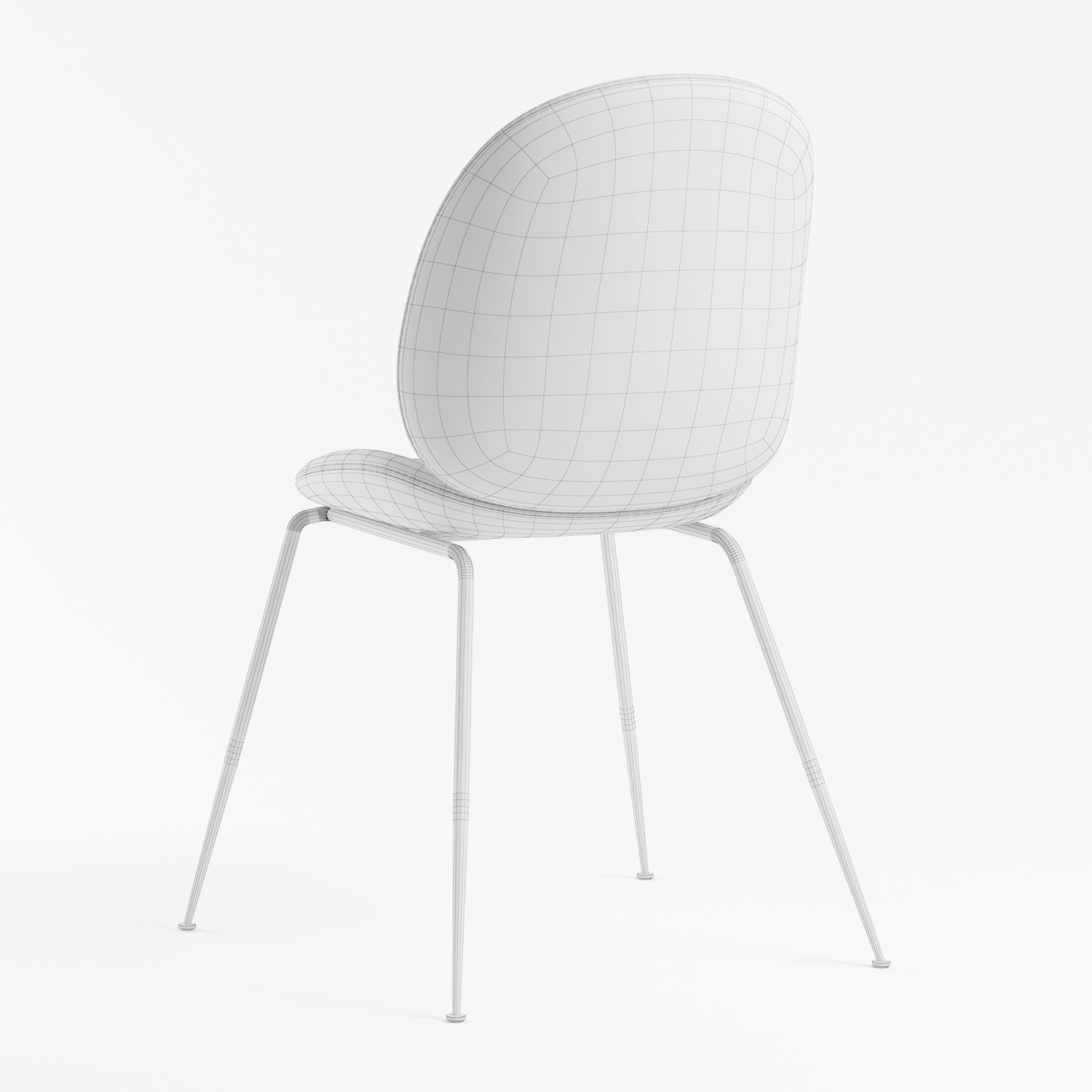 Gubi Beetle Chair 3D model_23