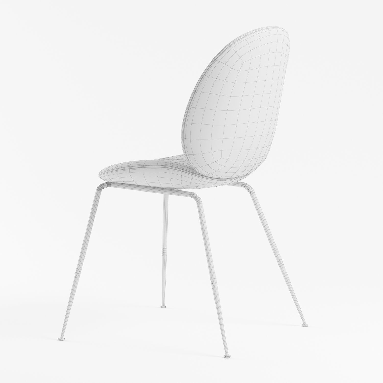 Gubi Beetle Chair 3D model_24