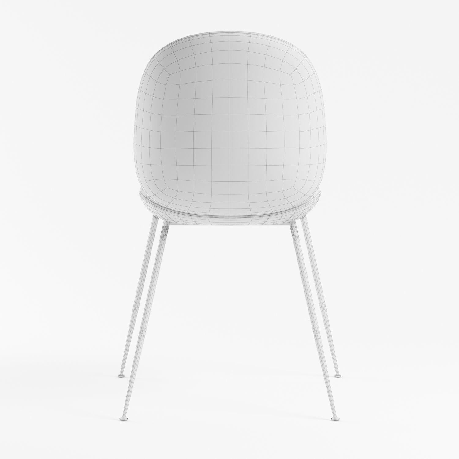 Gubi Beetle Chair 3D model_22