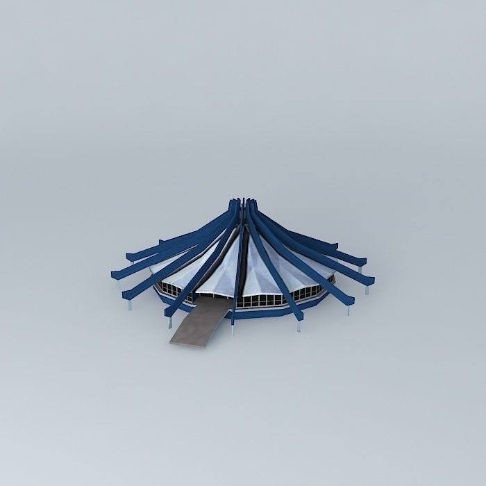 Planetarium UFRGS Free 3D model_1