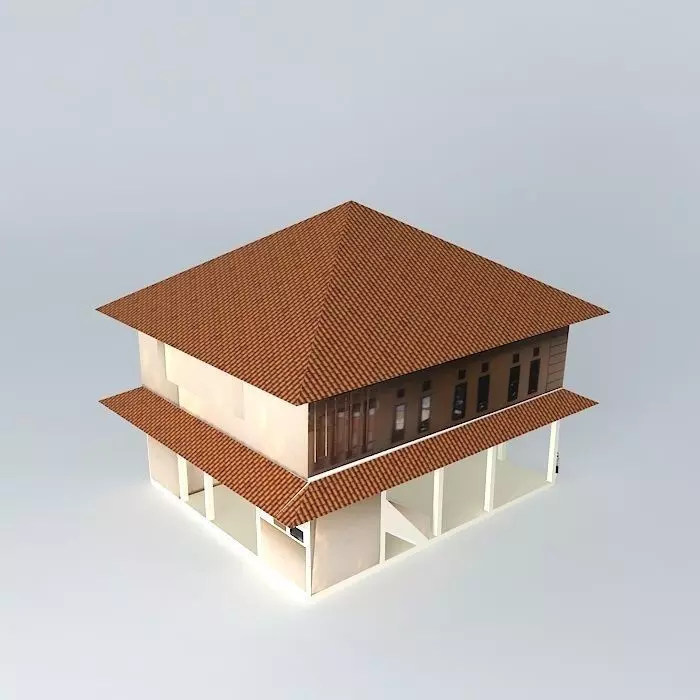 student teaching center Free 3D model_0