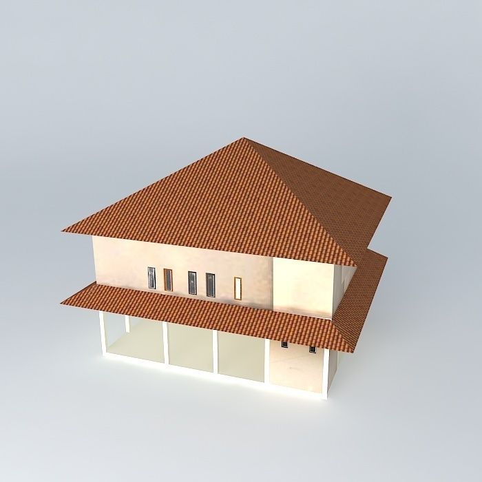student teaching center Free 3D model_1