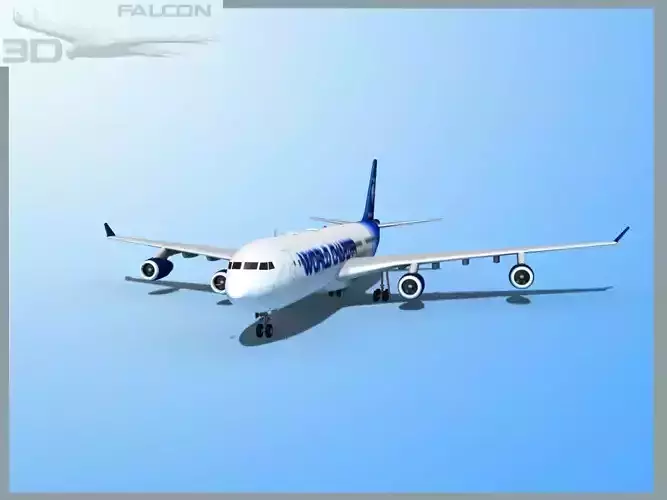 Falcon3D A340-600 World Charters 3D model