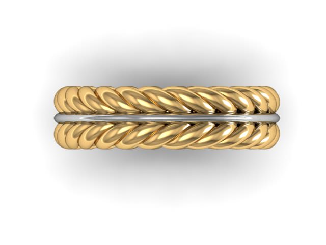 Handmad Ring 3D print model_3