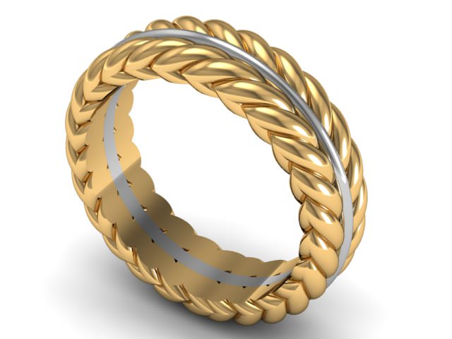 Handmad Ring 3D print model_1
