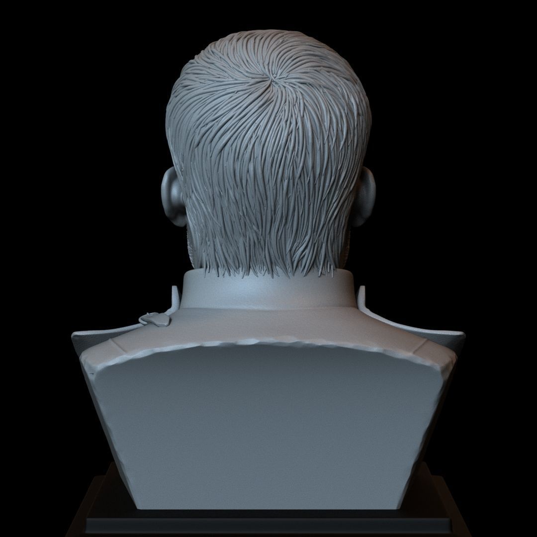 Jaime Lannister from Game of Thrones  bust  200mm 3D print model_9