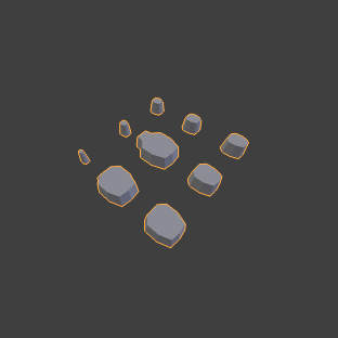 Male Dilophosaurus Tail STL 3D print model_7