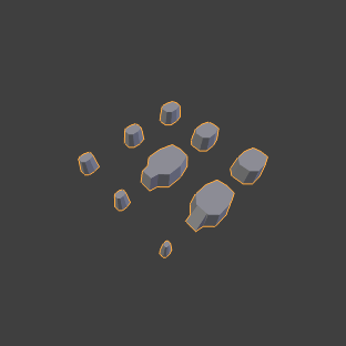 Male Dilophosaurus Tail STL 3D print model_8