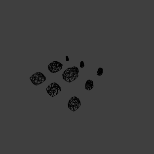 Male Dilophosaurus Tail STL 3D print model_11