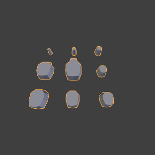 Male Dilophosaurus Tail STL 3D print model_2