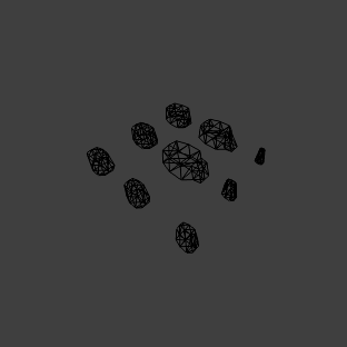 Male Dilophosaurus Tail STL 3D print model_10