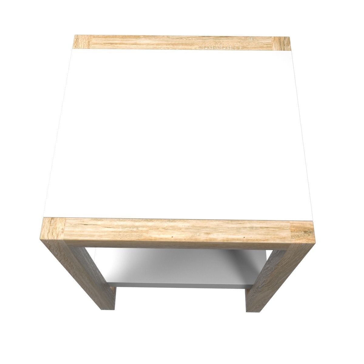 Lark sidetable Low-poly 3D model_6