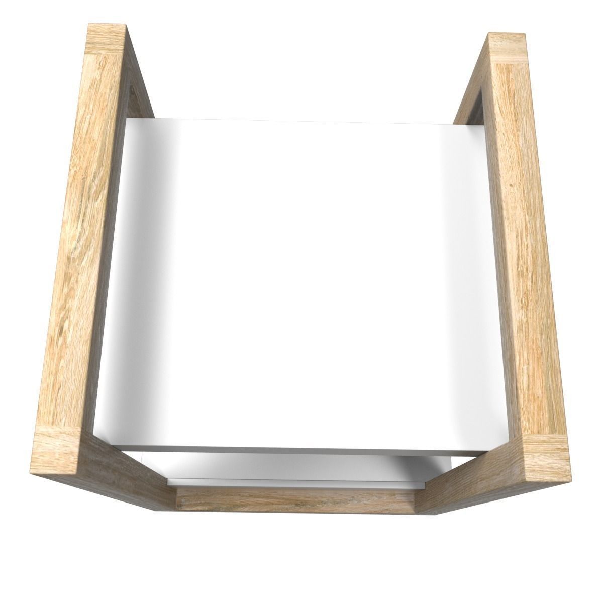 Lark sidetable Low-poly 3D model_7