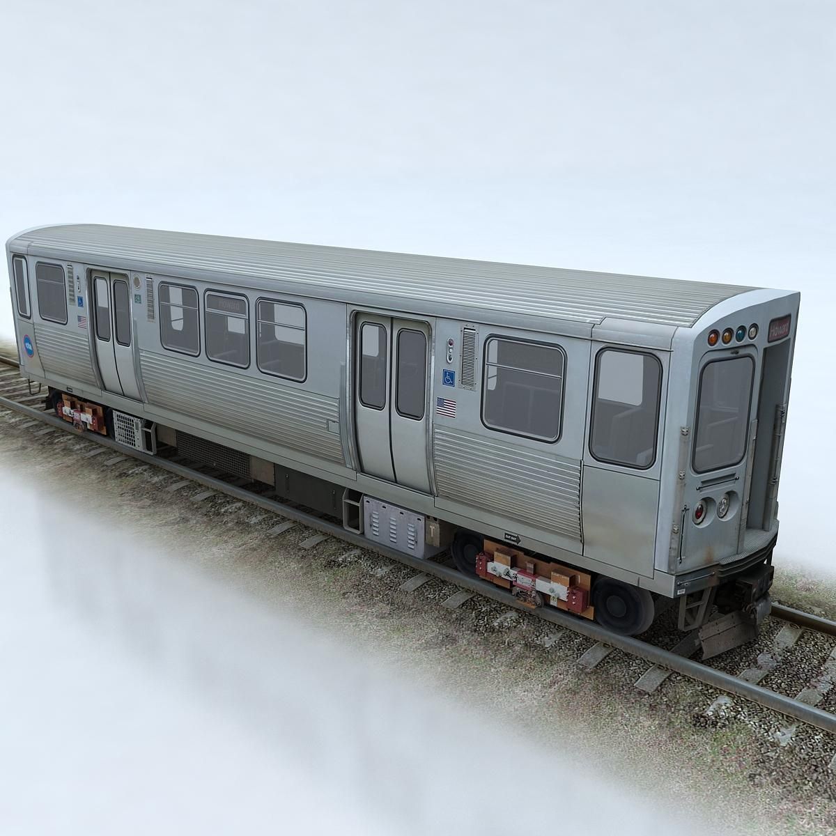 CTA 5000 train Low-poly 3D model_8