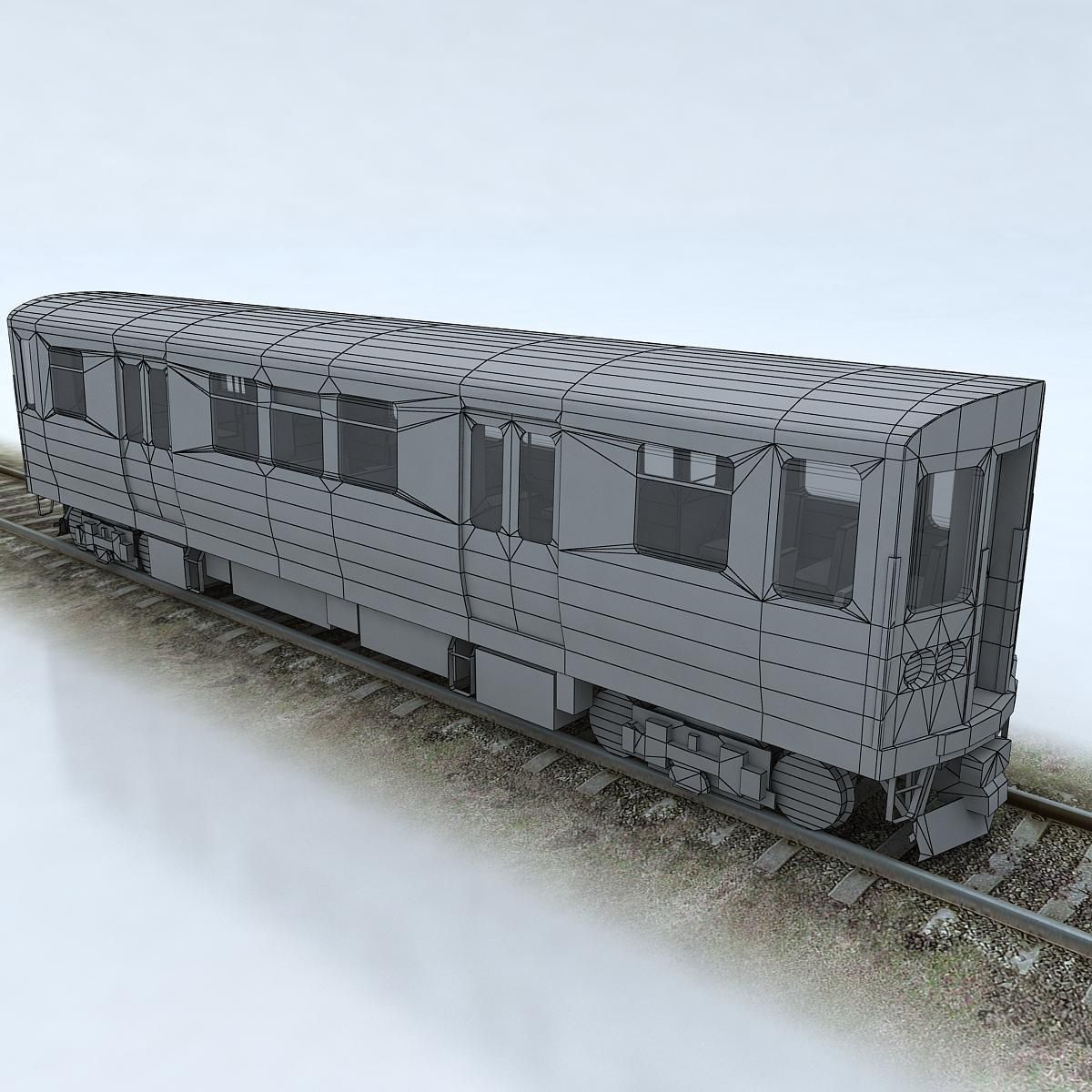 CTA 5000 train Low-poly 3D model_4