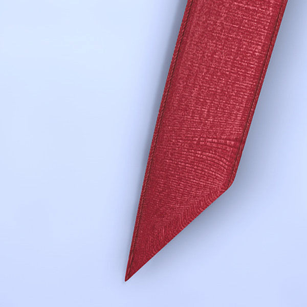 AIDS ribbon 3D model_2