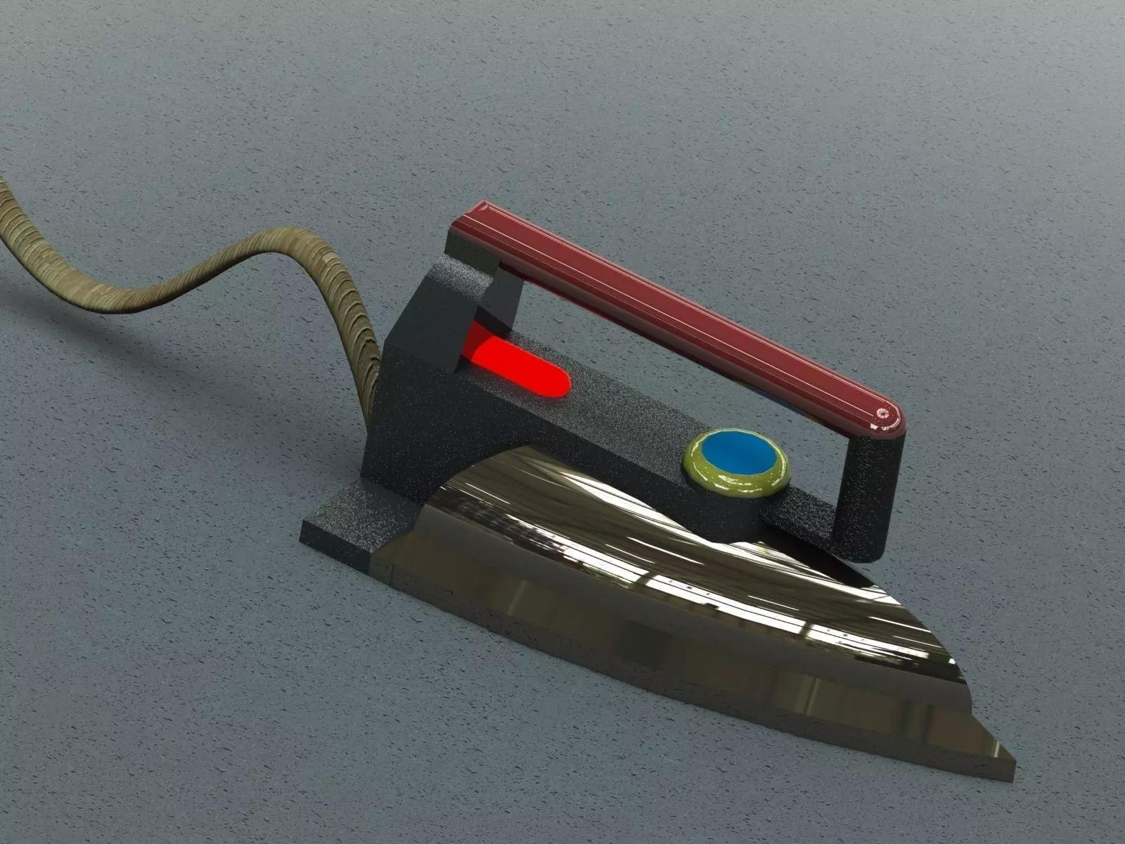 Iron prototype  3D model_0