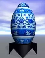 Japanese vase Free 3D model