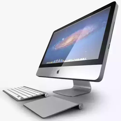 iMac - Rigged 3D model