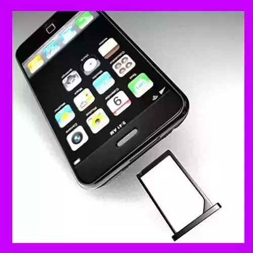 iPhone 3G with sim card