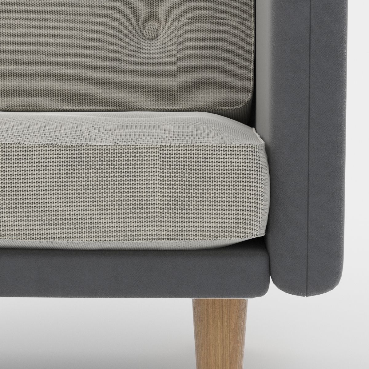 Fredericia No 1 Armchair 3D model_3