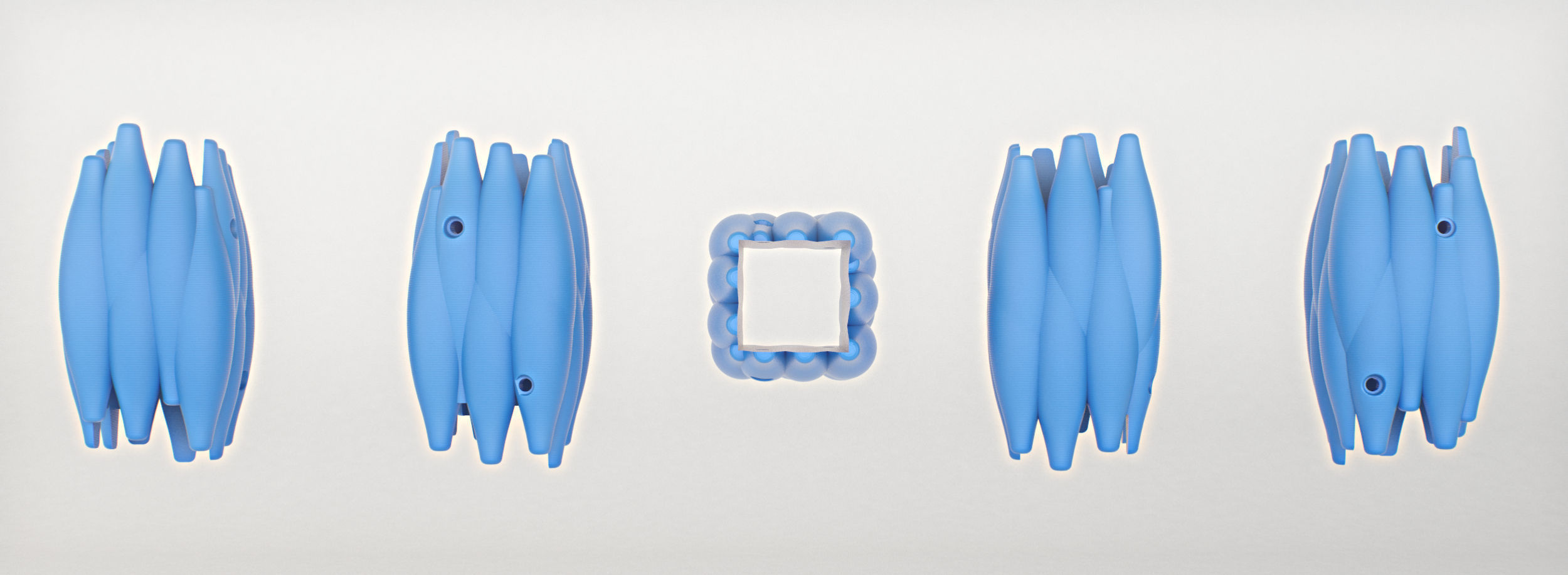 Symbioso - 30mm square Broken wood part fixer 3D print model_2