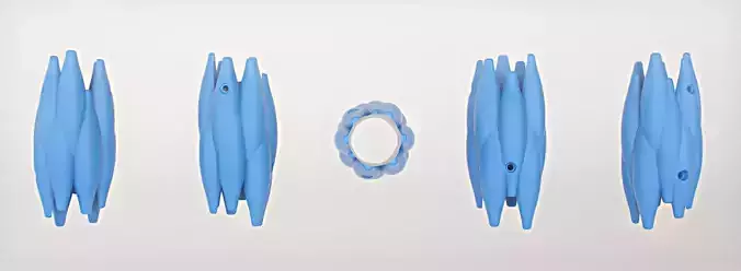 Symbioso - 30mm diameter Broken wood part fixer 3D print model