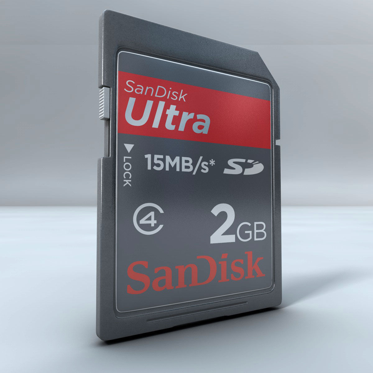 SD Card Detailed 3D model_12