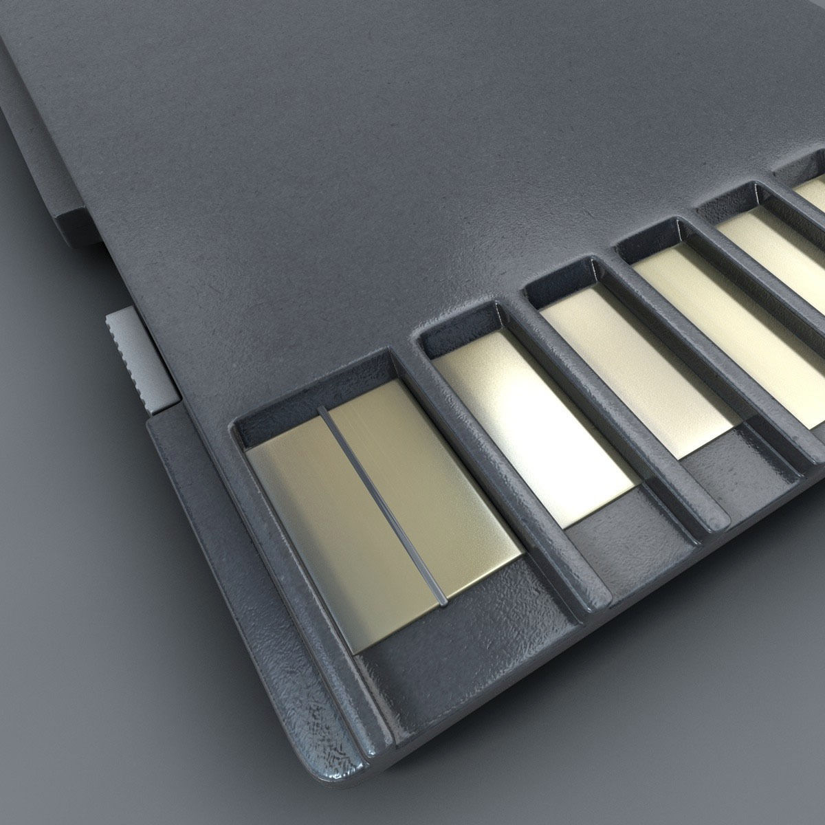 SD Card Detailed 3D model_5