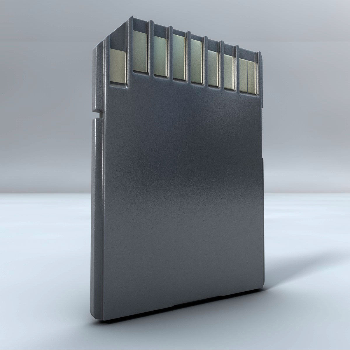 SD Card Detailed 3D model_11