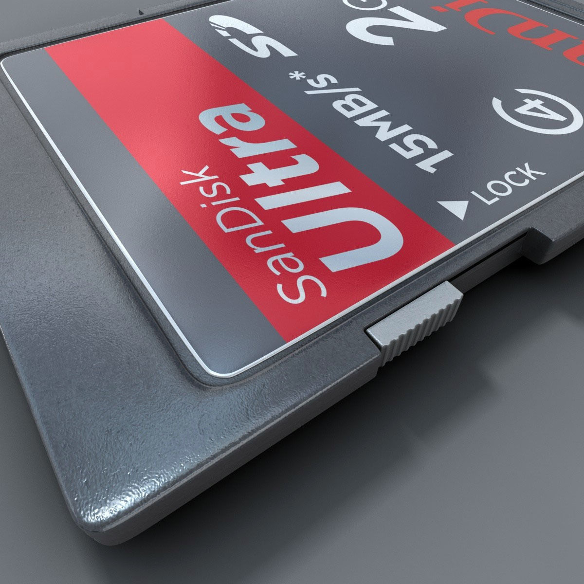 SD Card Detailed 3D model_2