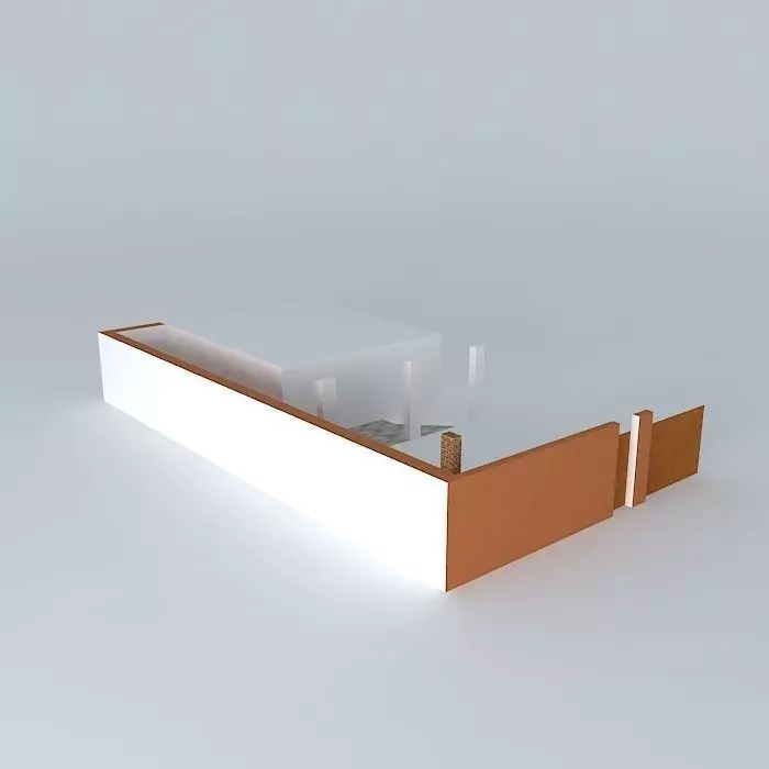 Outside cooking area Free 3D model_0