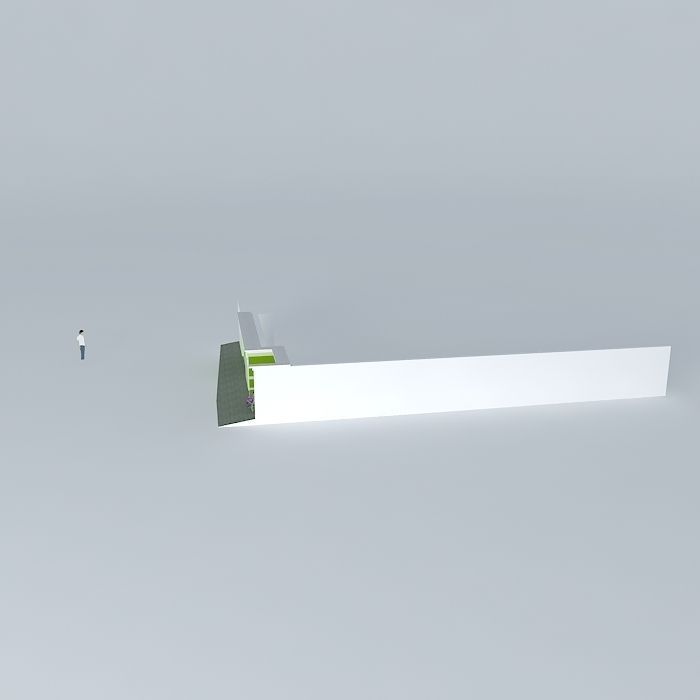 valorkut building with person Free 3D model_2