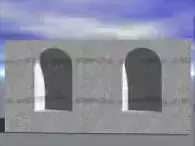 statue wall Free 3D model