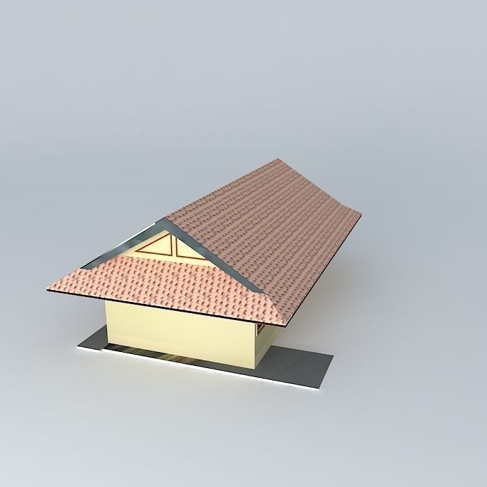 fpertanian rear building Free 3D model_1