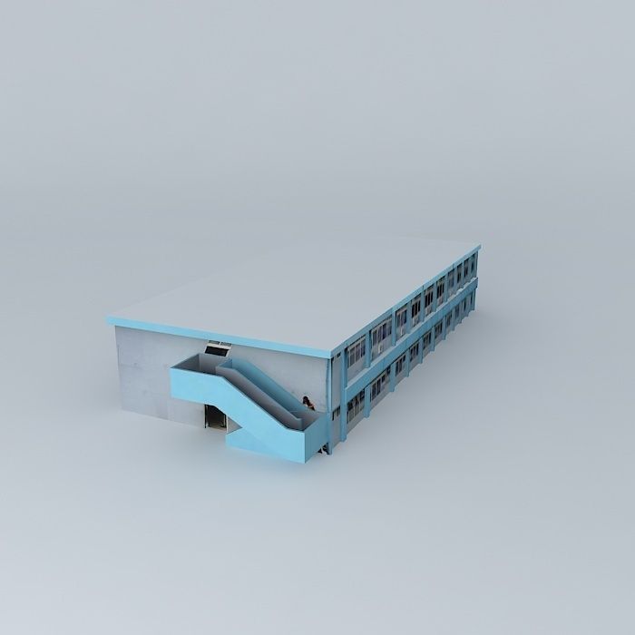 FKIP Unsri Free 3D model_1