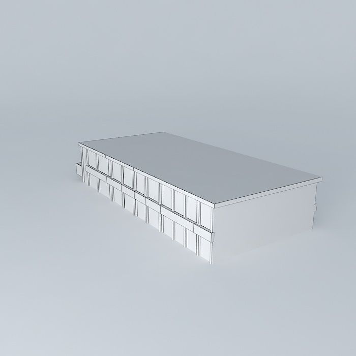 FKIP Unsri Free 3D model_3