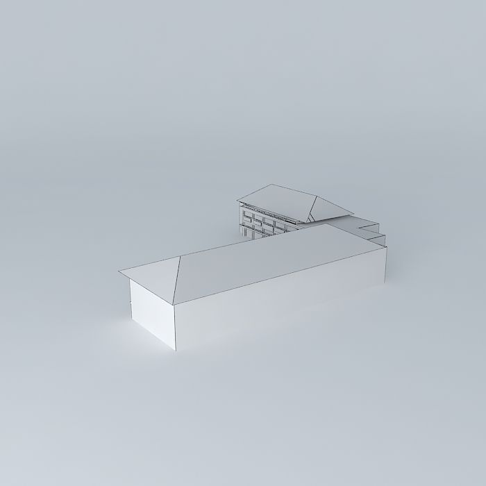 Economic lab Unsri Free 3D model_3