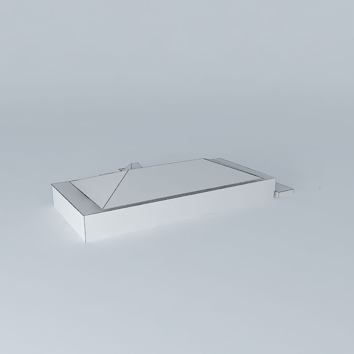 graha sriwijaya Free 3D model_4