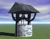 well with roof
