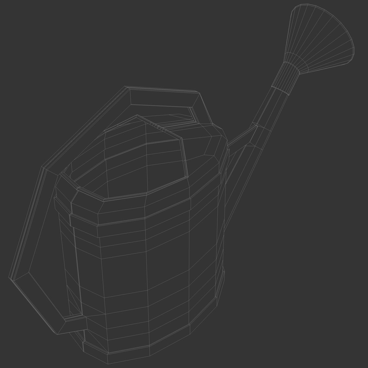 Watering Can 3D model_17