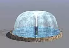 round fountain Free 3D model