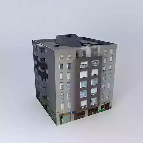 Building El Galeon 1 Free 3D model