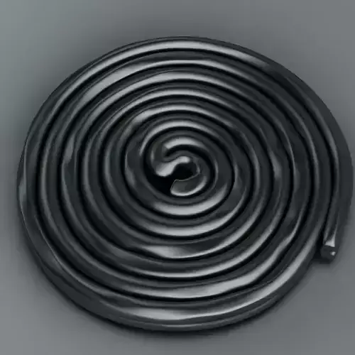 Licorice Candy 3D model