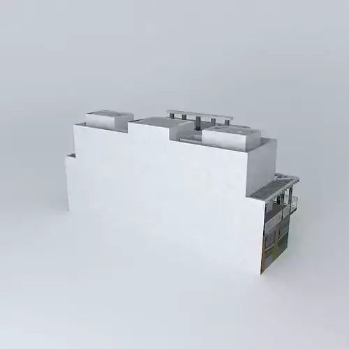 Building next to the pool