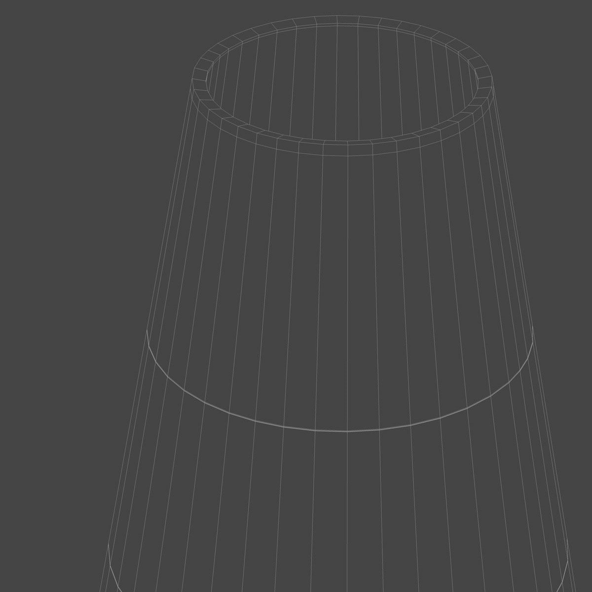 Traffic Cone 3D model_8